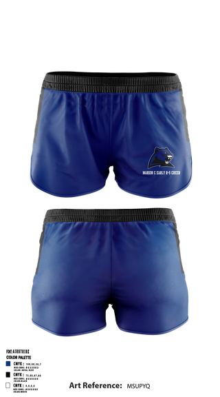 Womens Shorts, Marion C Early R-5 High School Cheer, Cheer, Teamtime, Team time, sublimation, custom sports apparel, team uniforms, spirit wear, spiritwear, sports uniforms, custom shirts, team store, custom team store, fundraiser sports, apparel fundraiser