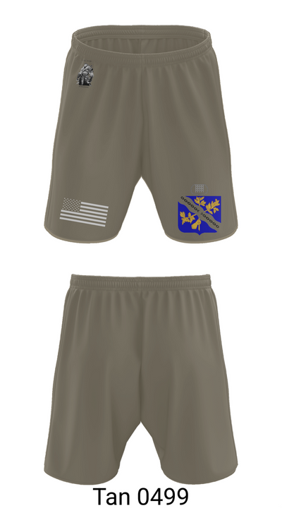 1-306th IN BN 86635313 Athletic Shorts With Pockets - 69