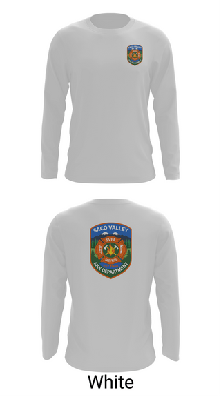 Long Sleeve Performance Shirt, Saco Valley Fire Department, Fire Department, Teamtime, Team time, sublimation, custom sports apparel, team uniforms, spirit wear, spiritwear, sports uniforms, custom shirts, team store, custom team store, fundraiser sports, apparel fundraiser