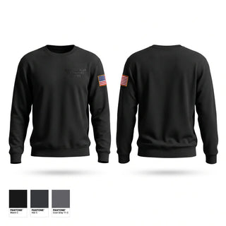 Crew Neck Sweatshirt, Second battalion first marines CAAT Red, Marines, Teamtime, Team time, sublimation, custom sports apparel, team uniforms, spirit wear, spiritwear, sports uniforms, custom shirts, team store, custom team store, fundraiser sports, apparel fundraiser
