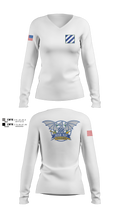 3DSB H2F 7758267 Women's Long Sleeve V-neck Shirt - 12