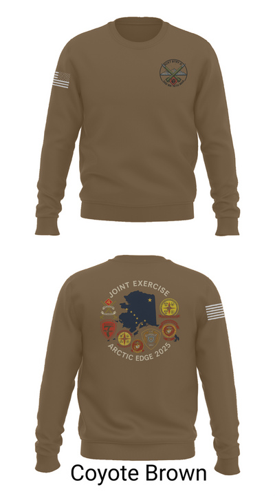 RCKT BTRY D 2nd BN 14th MAR 78897575 Crew Neck Sweatshirt - 5