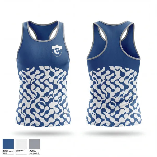 Mens Track Singlet, Cate School Track & Field, Track & Field, Teamtime, Team time, sublimation, custom sports apparel, team uniforms, spirit wear, spiritwear, sports uniforms, custom shirts, team store, custom team store, fundraiser sports, apparel fundraiser