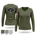 SWAT Women's Long Sleeve V-neck Shirt - 1