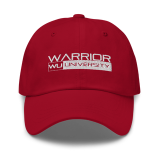 Warrior University Classic Dad Hat | Yupoong 6245CM