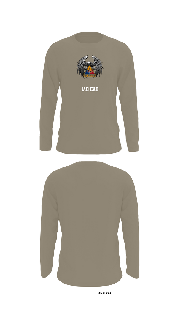 Long Sleeve Performance Shirt, 1AD CAB, , Teamtime, Team time, sublimation, custom sports apparel, team uniforms, spirit wear, spiritwear, sports uniforms, custom shirts, team store, custom team store, fundraiser sports, apparel fundraiser