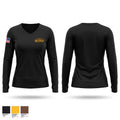 INDEPENDENT AERIAL Women's Long Sleeve V-neck Shirt - 1