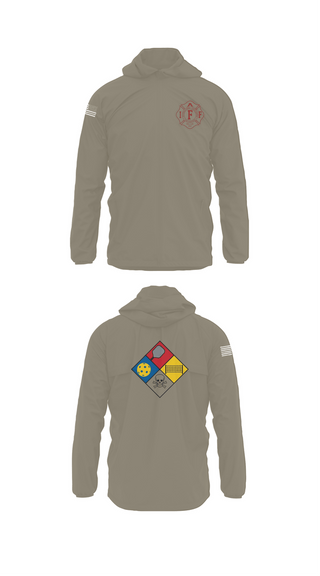 Windbreaker, Central Pierce Fire, Fire Department, Teamtime, Team time, sublimation, custom sports apparel, team uniforms, spirit wear, spiritwear, sports uniforms, custom shirts, team store, custom team store, fundraiser sports, apparel fundraiser