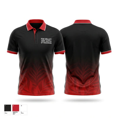 Fox Valley Judo & Jujitsu of Wisconsin 86951979 Short Sleeve Performance Polo - 1