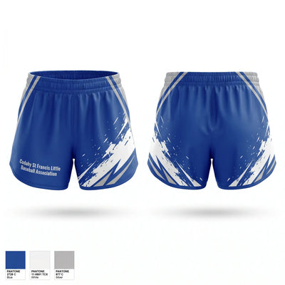 Cudahy St Francis Little Baseball Association Women's Shorts - 1