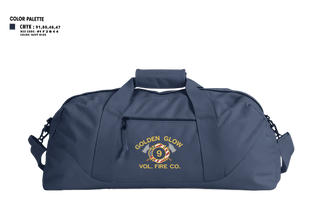Duffle Bag, Golden Glow Volunteer fire company, Fire Department, Teamtime, Team time, sublimation, custom sports apparel, team uniforms, spirit wear, spiritwear, sports uniforms, custom shirts, team store, custom team store, fundraiser sports, apparel fundraiser
