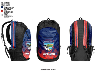 Gear Bag, Ayso Region 83 - Five Cities, Men's Soccer, Teamtime, Team time, sublimation, custom sports apparel, team uniforms, spirit wear, spiritwear, sports uniforms, custom shirts, team store, custom team store, fundraiser sports, apparel fundraiser
