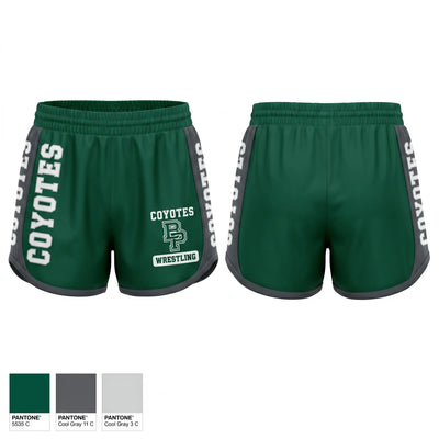 Buena Park High School Wrestling Women's Shorts - 1