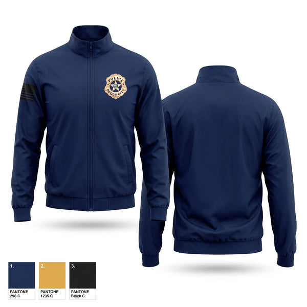 Windbreaker, Dodge City Police Department, Police, Teamtime, Team time, sublimation, custom sports apparel, team uniforms, spirit wear, spiritwear, sports uniforms, custom shirts, team store, custom team store, fundraiser sports, apparel fundraiser