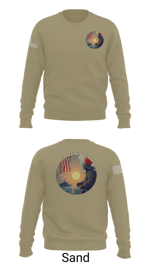 Crew Neck Sweatshirt, Uss Preble DDG 88, , Teamtime, Team time, sublimation, custom sports apparel, team uniforms, spirit wear, spiritwear, sports uniforms, custom shirts, team store, custom team store, fundraiser sports, apparel fundraiser