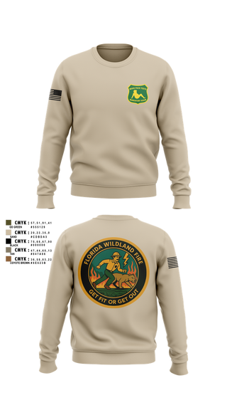 Crew Neck Sweatshirt, Florida, , Teamtime, Team time, sublimation, custom sports apparel, team uniforms, spirit wear, spiritwear, sports uniforms, custom shirts, team store, custom team store, fundraiser sports, apparel fundraiser