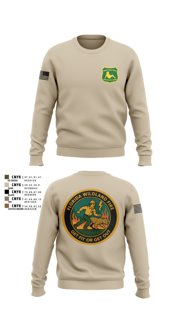 Crew Neck Sweatshirt, Florida, , Teamtime, Team time, sublimation, custom sports apparel, team uniforms, spirit wear, spiritwear, sports uniforms, custom shirts, team store, custom team store, fundraiser sports, apparel fundraiser