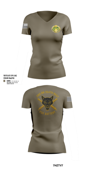 Womens Short Sleeve Vneck Shirt, 2ND BN 354 REGT, , Teamtime, Team time, sublimation, custom sports apparel, team uniforms, spirit wear, spiritwear, sports uniforms, custom shirts, team store, custom team store, fundraiser sports, apparel fundraiser
