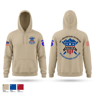 Hoodie, Mountaineer Chapter Adjutant General Regimental Association, Army, Teamtime, Team time, sublimation, custom sports apparel, team uniforms, spirit wear, spiritwear, sports uniforms, custom shirts, team store, custom team store, fundraiser sports, apparel fundraiser