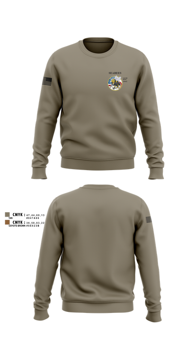 Seabees Crew Neck Sweatshirt - 2