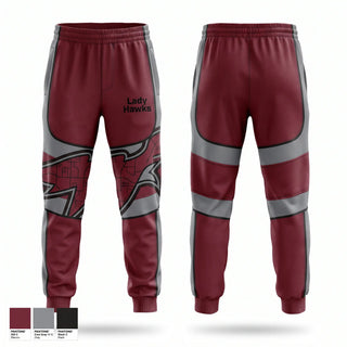 Sweatpants, Lady Hawks, Softball, Teamtime, Team time, sublimation, custom sports apparel, team uniforms, spirit wear, spiritwear, sports uniforms, custom shirts, team store, custom team store, fundraiser sports, apparel fundraiser