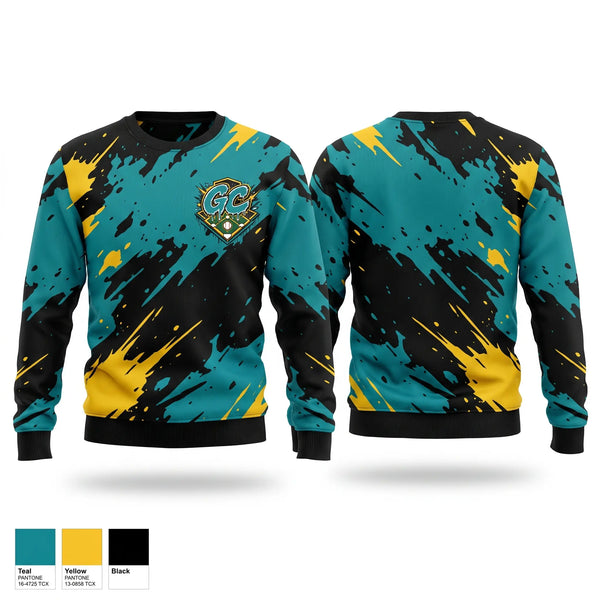 Crew Neck Sweatshirt, Great Lakes Bay Game Changers 10u Bateson, Baseball, Teamtime, Team time, sublimation, custom sports apparel, team uniforms, spirit wear, spiritwear, sports uniforms, custom shirts, team store, custom team store, fundraiser sports, apparel fundraiser