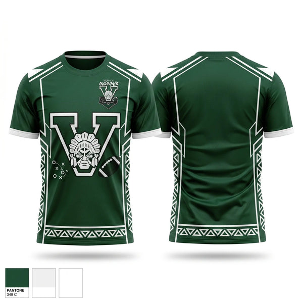 Soft Poly Tee Cotton Like Feel, Venice High School Indians, Spirit Store, Teamtime, Team time, sublimation, custom sports apparel, team uniforms, spirit wear, spiritwear, sports uniforms, custom shirts, team store, custom team store, fundraiser sports, apparel fundraiser