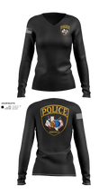 CID 44824652 Women's Long Sleeve V-neck Shirt - 21