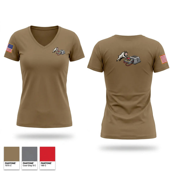 Womens Short Sleeve Vneck Shirt, 532TRS, Air Force, Teamtime, Team time, sublimation, custom sports apparel, team uniforms, spirit wear, spiritwear, sports uniforms, custom shirts, team store, custom team store, fundraiser sports, apparel fundraiser