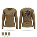 DET 006 Soaring Tigers 48978615 Women's Long Sleeve V-neck Shirt - 1