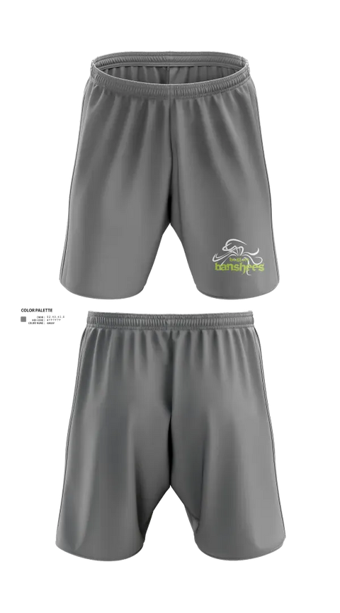 Athletic Shorts With Pockets, Boston Banshees, Football, Teamtime, Team time, sublimation, custom sports apparel, team uniforms, spirit wear, spiritwear, sports uniforms, custom shirts, team store, custom team store, fundraiser sports, apparel fundraiser