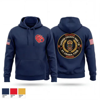 Hoodie, Cy Creek training, Fire Department, Teamtime, Team time, sublimation, custom sports apparel, team uniforms, spirit wear, spiritwear, sports uniforms, custom shirts, team store, custom team store, fundraiser sports, apparel fundraiser