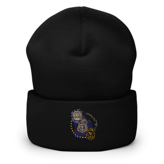 Police Department Academy 26016333 Cuffed Beanie | Yupoong 1501KC