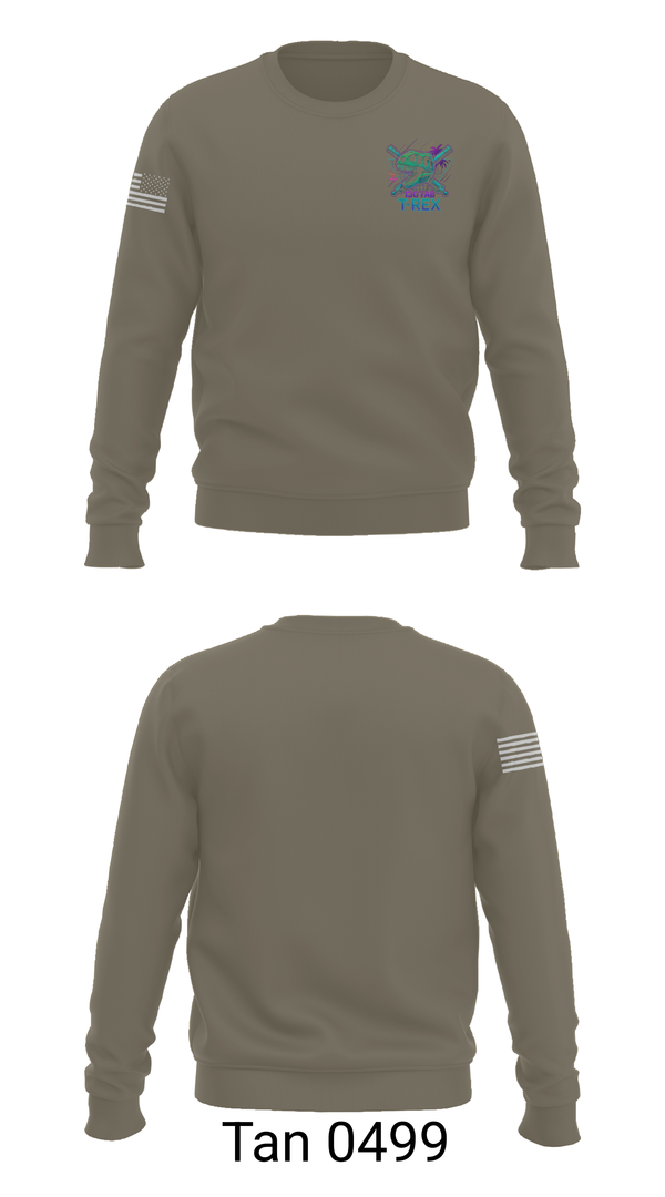 Crew Neck Sweatshirt, 130 FAB, Army, Teamtime, Team time, sublimation, custom sports apparel, team uniforms, spirit wear, spiritwear, sports uniforms, custom shirts, team store, custom team store, fundraiser sports, apparel fundraiser