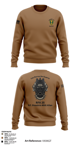 Crew Neck Sweatshirt, 319th IEW, , Teamtime, Team time, sublimation, custom sports apparel, team uniforms, spirit wear, spiritwear, sports uniforms, custom shirts, team store, custom team store, fundraiser sports, apparel fundraiser