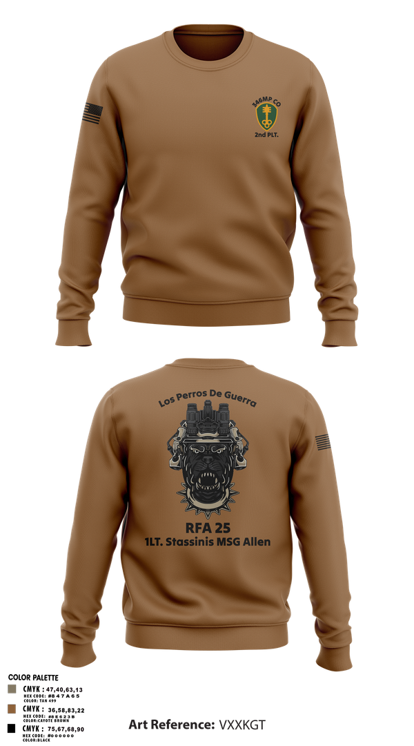 Crew Neck Sweatshirt, 319th IEW, , Teamtime, Team time, sublimation, custom sports apparel, team uniforms, spirit wear, spiritwear, sports uniforms, custom shirts, team store, custom team store, fundraiser sports, apparel fundraiser