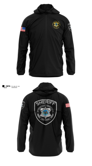 Windbreaker, Jefferson County Sheriff's Office, Police, Teamtime, Team time, sublimation, custom sports apparel, team uniforms, spirit wear, spiritwear, sports uniforms, custom shirts, team store, custom team store, fundraiser sports, apparel fundraiser