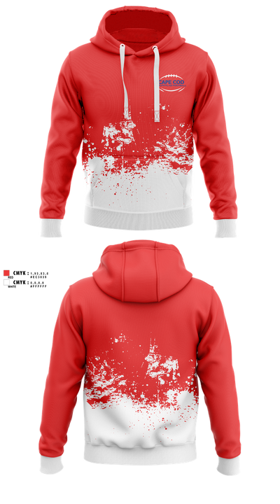 Cape Cod Youth Flag Football Hoodie - 1
