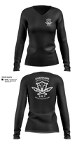 Special reaction team 66820771 Women's Long Sleeve V-neck Shirt - 42