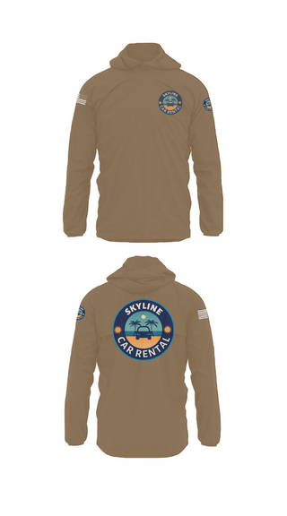 Windbreaker, Skyline Car Rental, Men's Basketball, Teamtime, Team time, sublimation, custom sports apparel, team uniforms, spirit wear, spiritwear, sports uniforms, custom shirts, team store, custom team store, fundraiser sports, apparel fundraiser