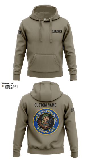 Hoodie, Oregon national guard shooting team, Army, Teamtime, Team time, sublimation, custom sports apparel, team uniforms, spirit wear, spiritwear, sports uniforms, custom shirts, team store, custom team store, fundraiser sports, apparel fundraiser