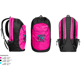 Gear Bag, North Florida Spark, Softball, Teamtime, Team time, sublimation, custom sports apparel, team uniforms, spirit wear, spiritwear, sports uniforms, custom shirts, team store, custom team store, fundraiser sports, apparel fundraiser