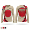 Greensburg/Green County Fire & Rescue 25447011 Women's Long Sleeve V-neck Shirt - 1
