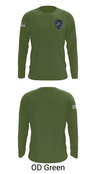 Long Sleeve Performance Shirt, Florence K-9, , Teamtime, Team time, sublimation, custom sports apparel, team uniforms, spirit wear, spiritwear, sports uniforms, custom shirts, team store, custom team store, fundraiser sports, apparel fundraiser