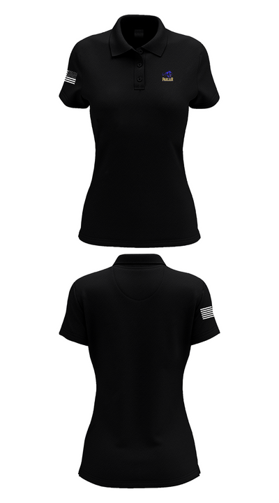 Parlier High School Basketball 84733729 Women's Short Sleeve Performance Polo  - 36