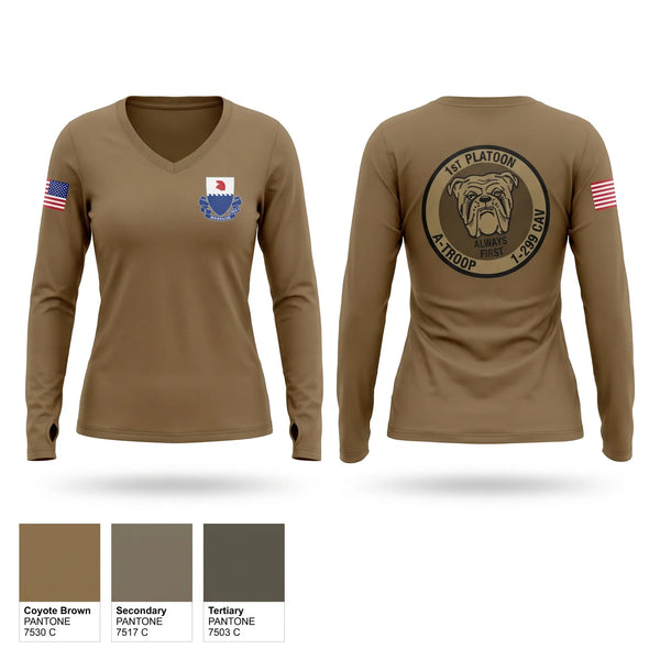 1-299 cav Old School Cotton Feel Shirt - 1