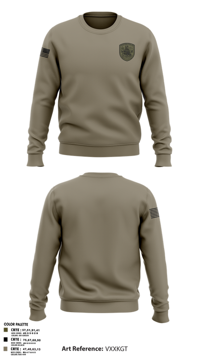 4th Judicial Circuit District Attorney Office 70764398 Crew Neck Sweatshirt - 2