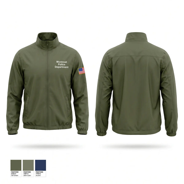 Windbreaker, Montreat Police Department, Police, Teamtime, Team time, sublimation, custom sports apparel, team uniforms, spirit wear, spiritwear, sports uniforms, custom shirts, team store, custom team store, fundraiser sports, apparel fundraiser
