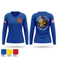 BCFD Women's Long Sleeve V-neck Shirt - 1