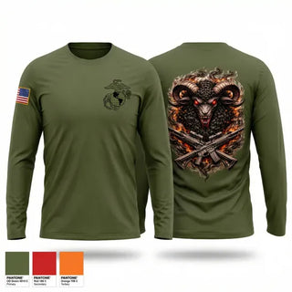Long Sleeve Performance Shirt, Black sheep, Marines, Teamtime, Team time, sublimation, custom sports apparel, team uniforms, spirit wear, spiritwear, sports uniforms, custom shirts, team store, custom team store, fundraiser sports, apparel fundraiser